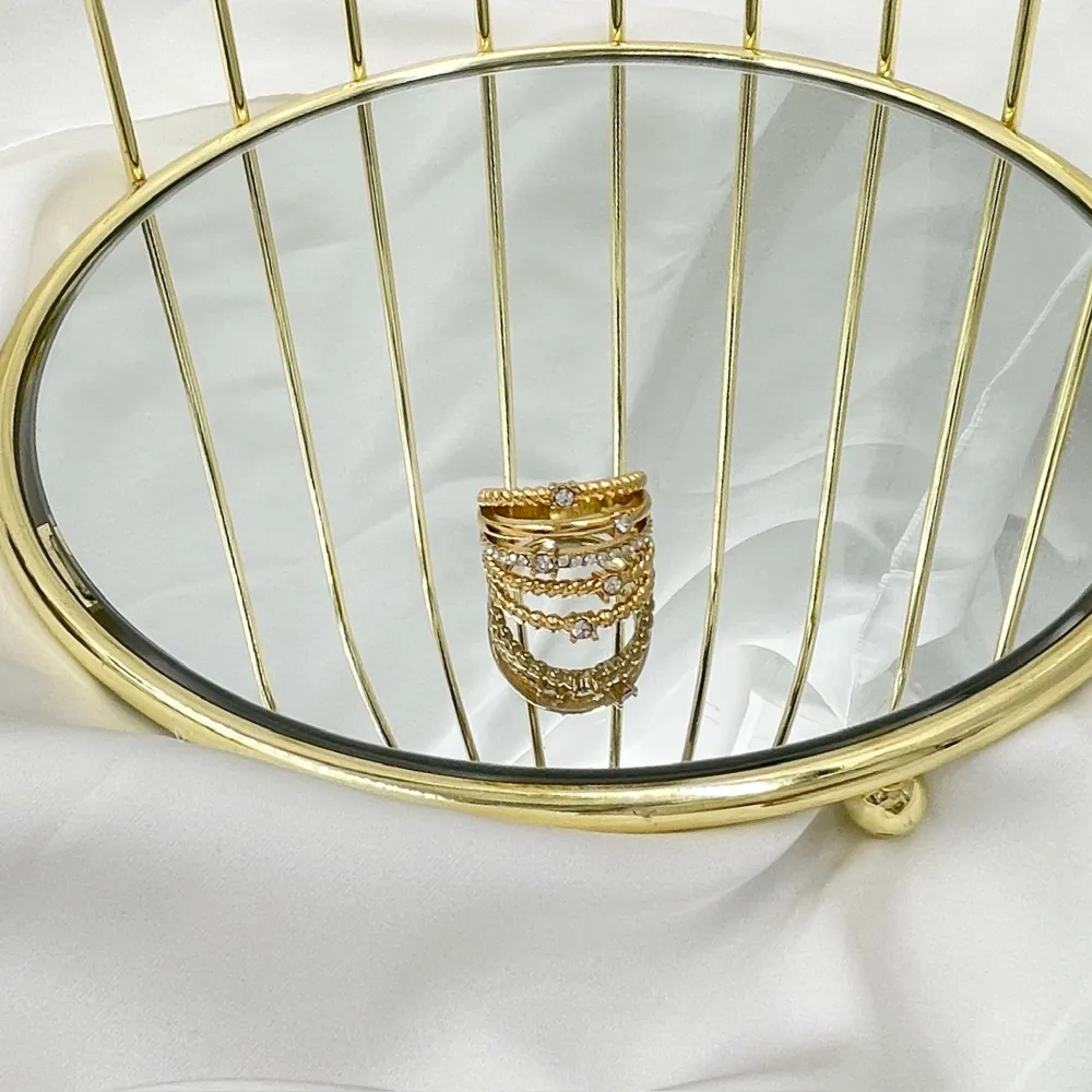 Multifilo con Punto Luce-Anello in Acciaio con Misura - AAM-103-AA2994R