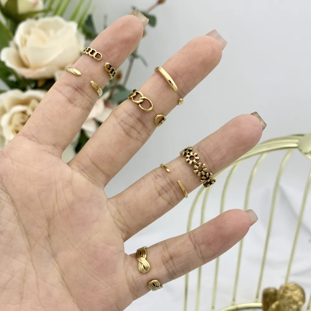 Mix Soggetti  Farange-60pz Anelli Regolabilo da Farange/Mignolo - AAR-103-1446-1465R