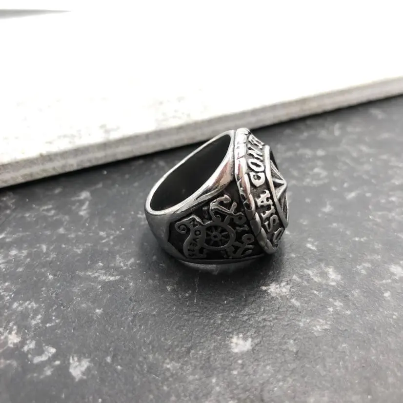 Stella Polare-12Pz Anelli in Acciaio - AAU518-150