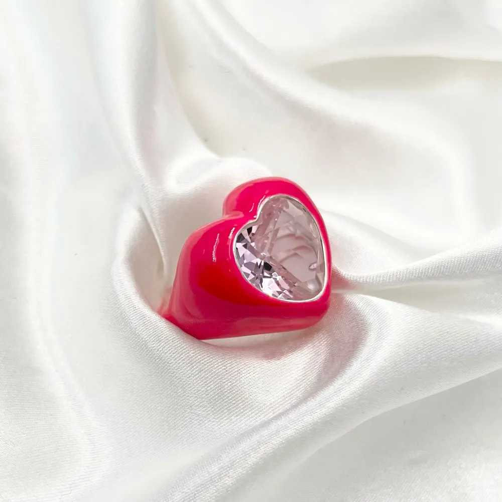 Cuore -36pz Anelli in Metallo Regolabili - AMR-109-261