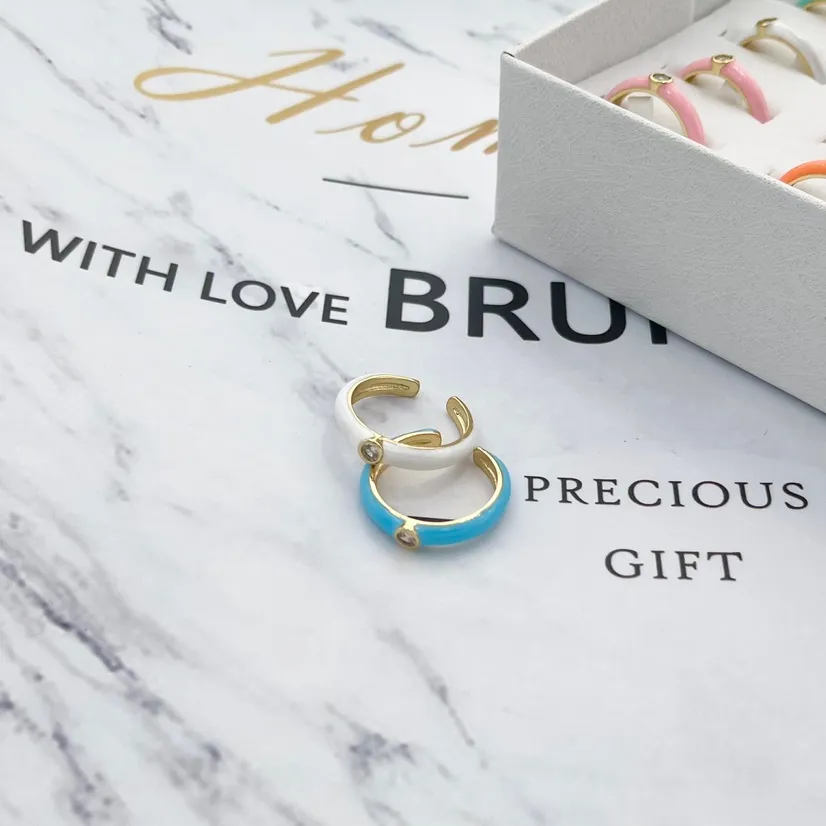 Punto Luce-36Pz Anelli Smaltati Regolabili - AMR-426-42