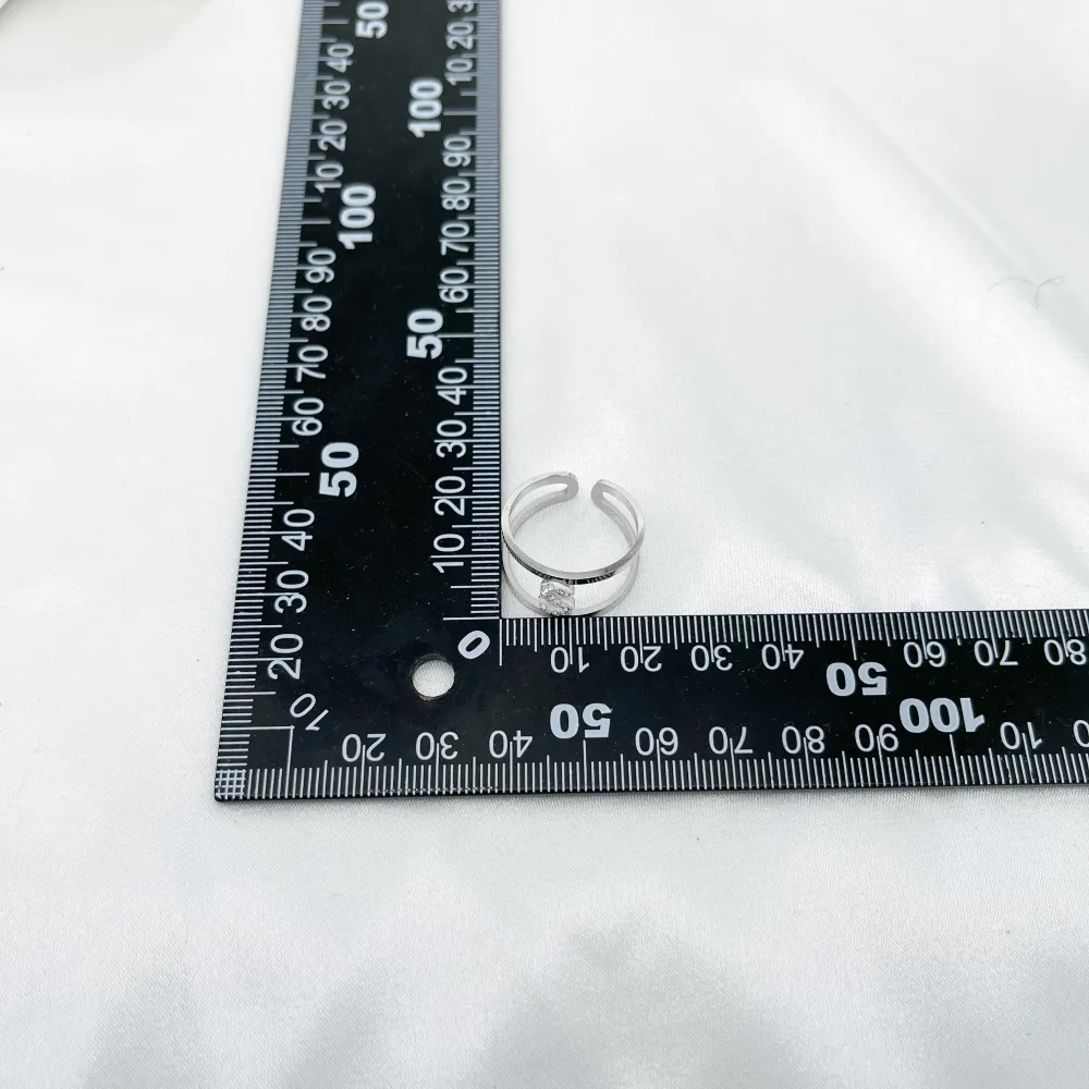 AMR7780-Iniziale Con Strass-36Pz Anelli Regolabile - AMR7780-Iniziale Con Strass-36Pz Anelli Regolabile