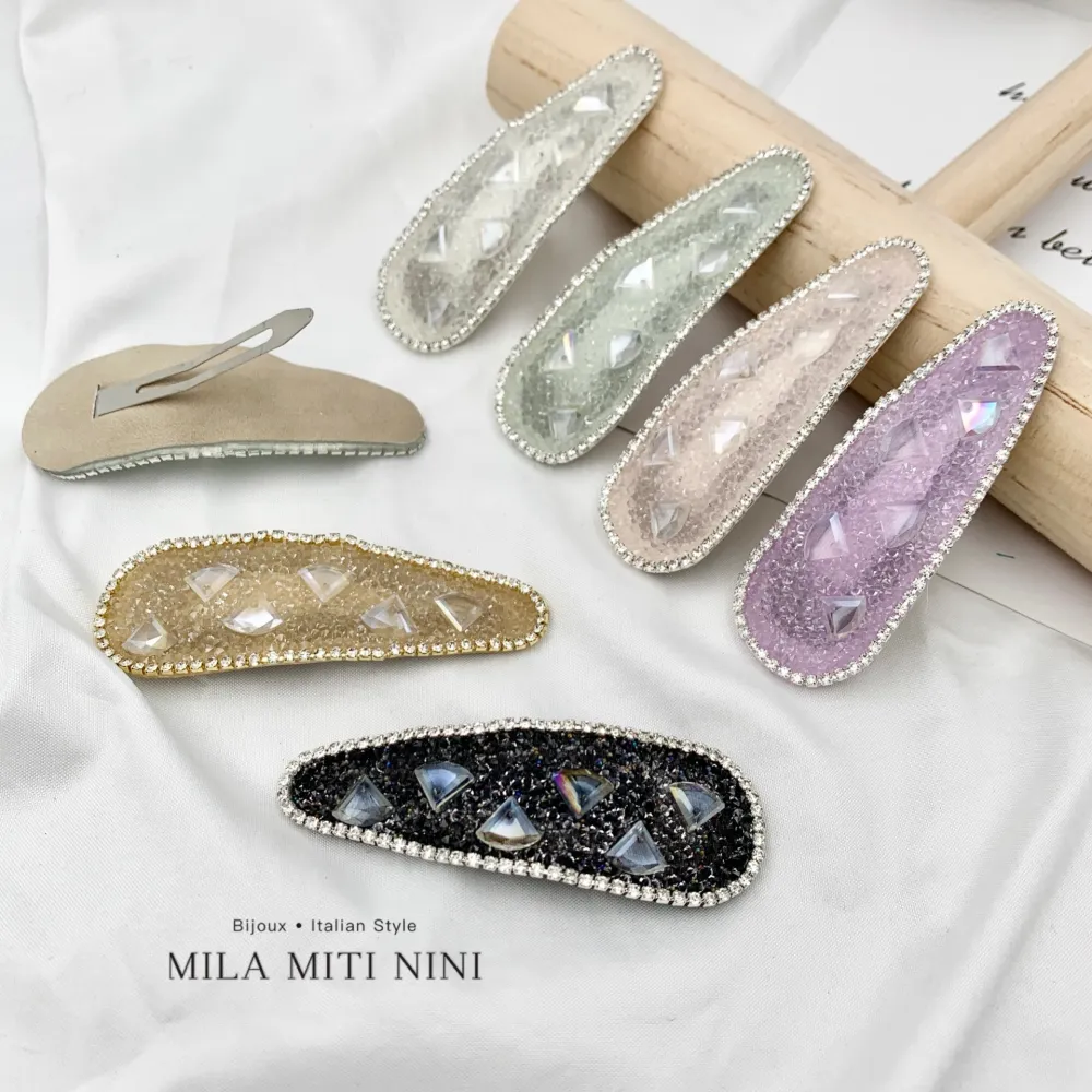 Strass-12Pz Clic Clac per Capelli - AXC-143-10