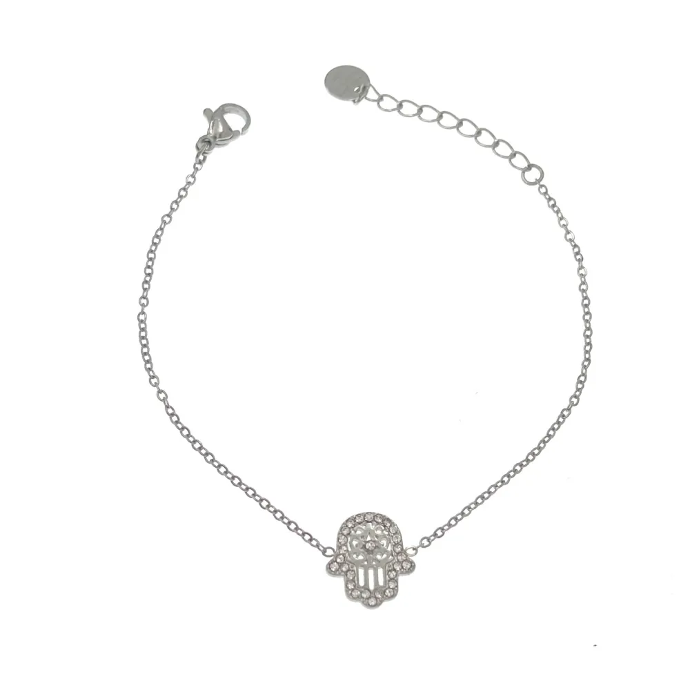 Mano di fatima-Bracciale in Acciaio EMANA - BAC-103-AA2813B
