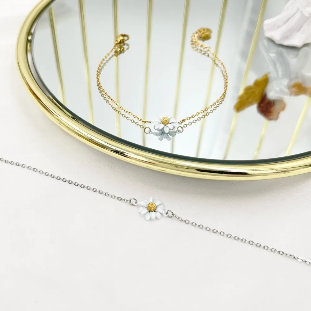 Margherita-Bracciale in Acciaio con Chiusura - BAC-103-AA3453B