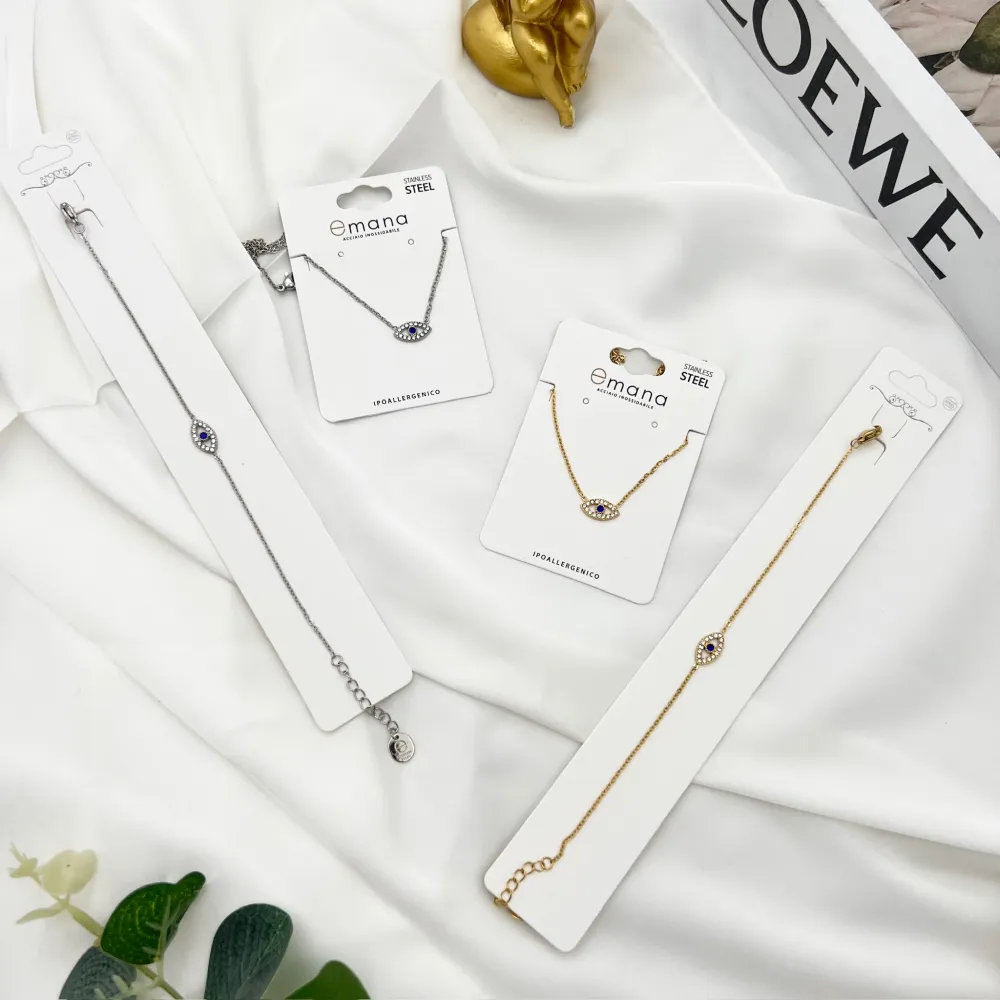 Occhio -Bracciale in Acciaio - BAC-103-AA4554B