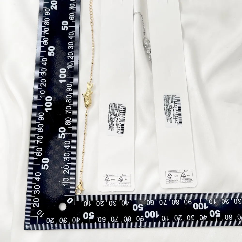 Pesce-Bracciale in Acciaio - BAC-103-AA5099B