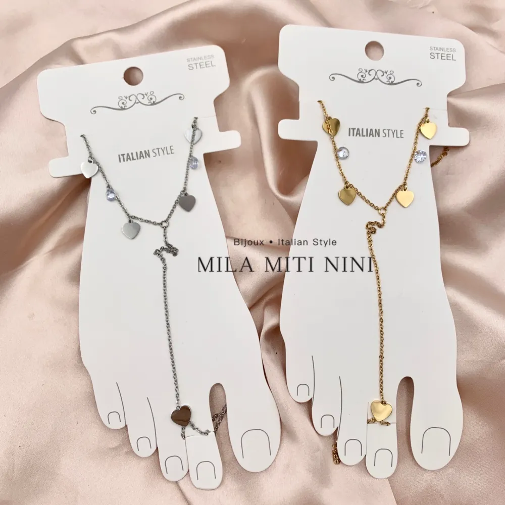 Cuore e Zirconia-Baciapiede - BAC-413-006