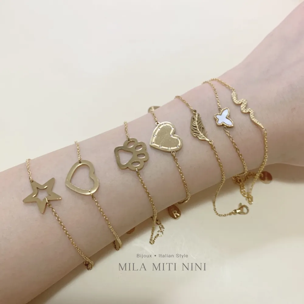 Zampa -Bracciale in Acciaio con Chiusura - BAC-413-1589