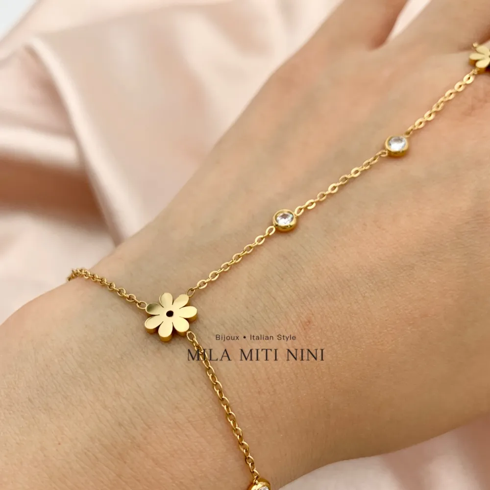 Margherita e Punto Luce-Baciamano in Acciaio - BAC-413-1879