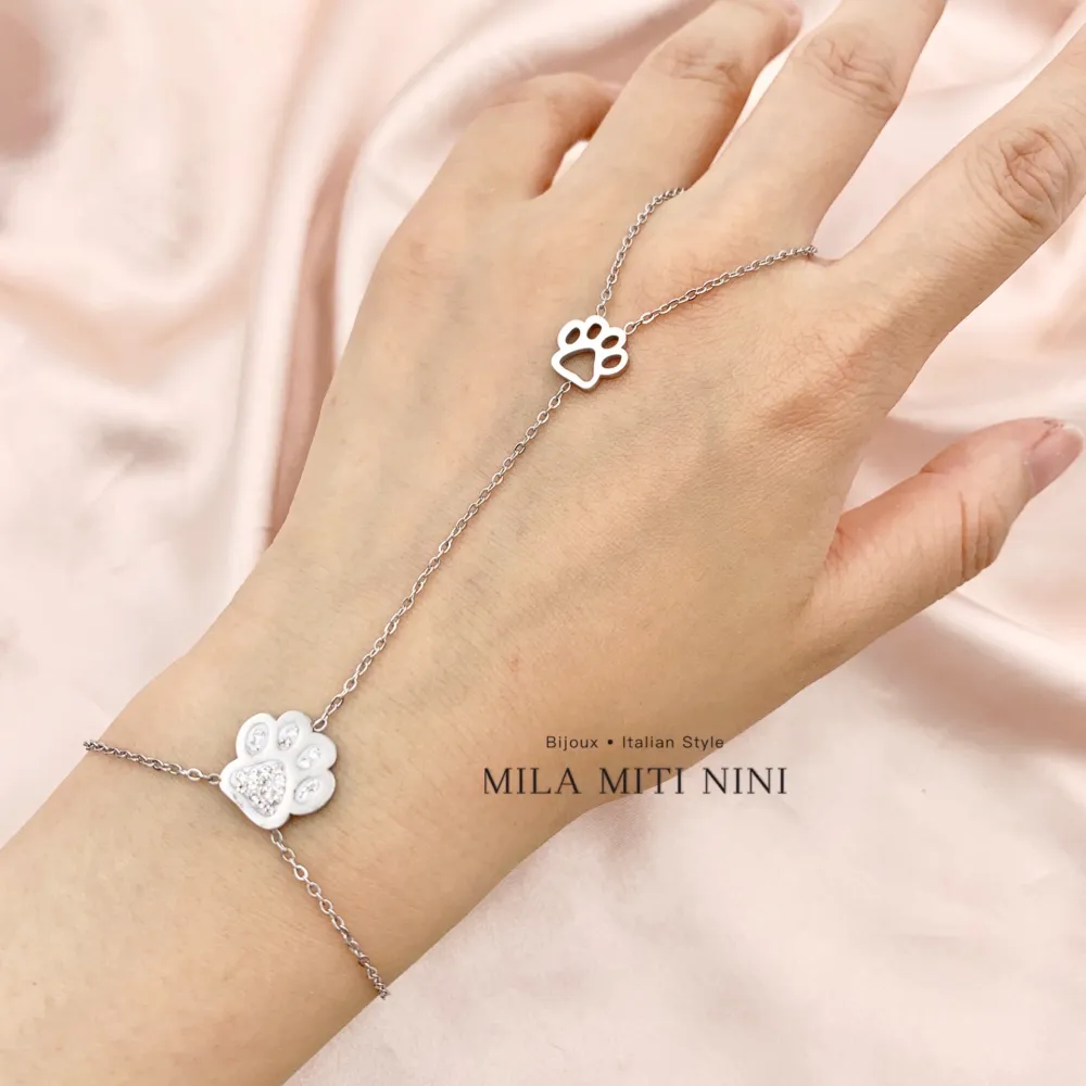 Zampa-Baciamano in Acciaio - BAC-413-1913