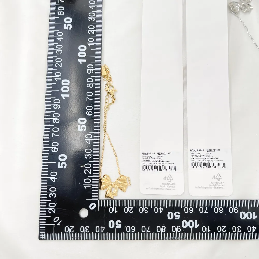 Fiocco-Bracciale in Acciaio - BAC-413-3145