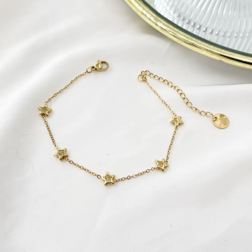 Stella Bombato-Bracciale in Acciaio - BAC-413-3148