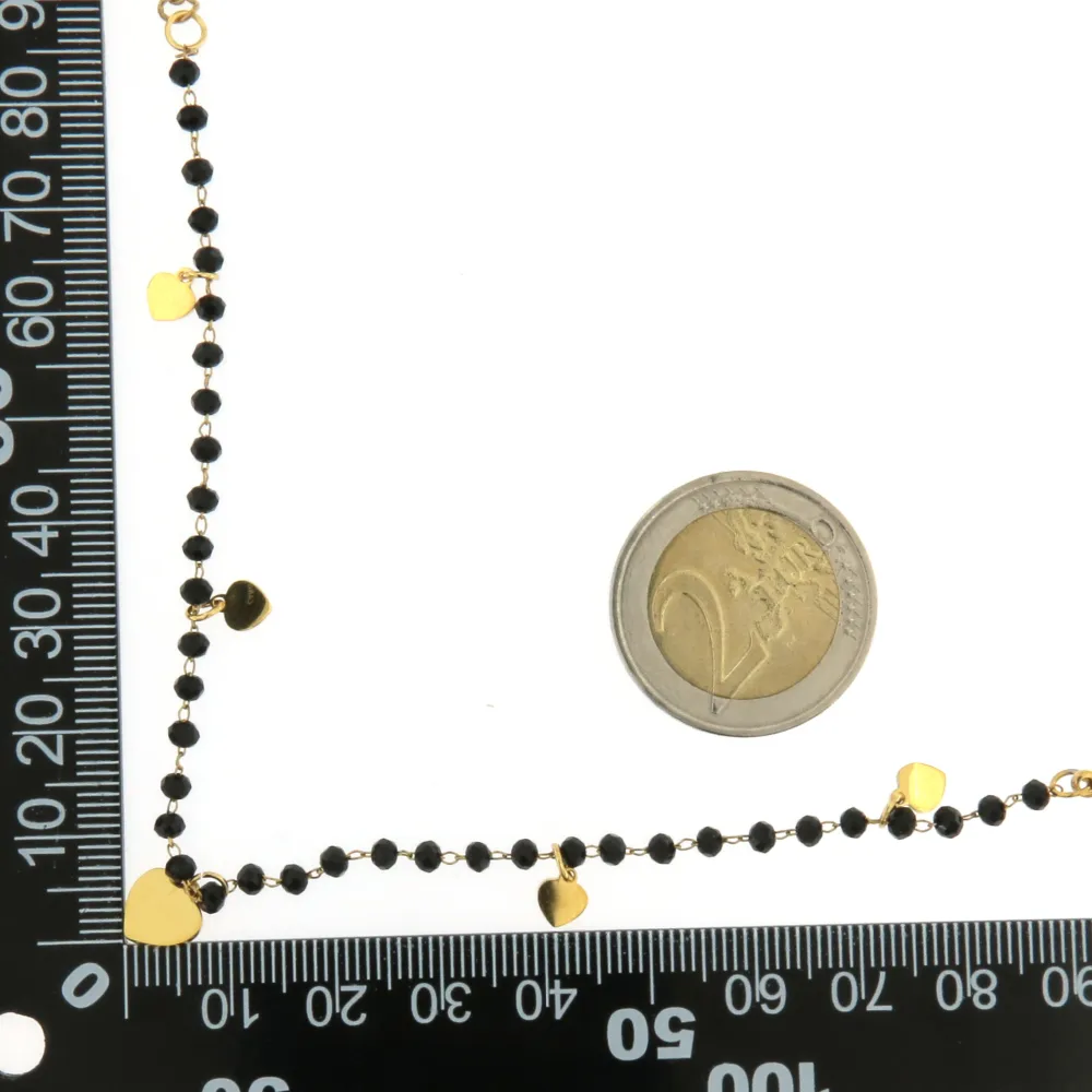 BAC6792-Rosario Cuore-Bracciale con Chiusura in Acciaio - BAC6792-Rosario Cuore-Bracciale con Chiusura in Acciaio