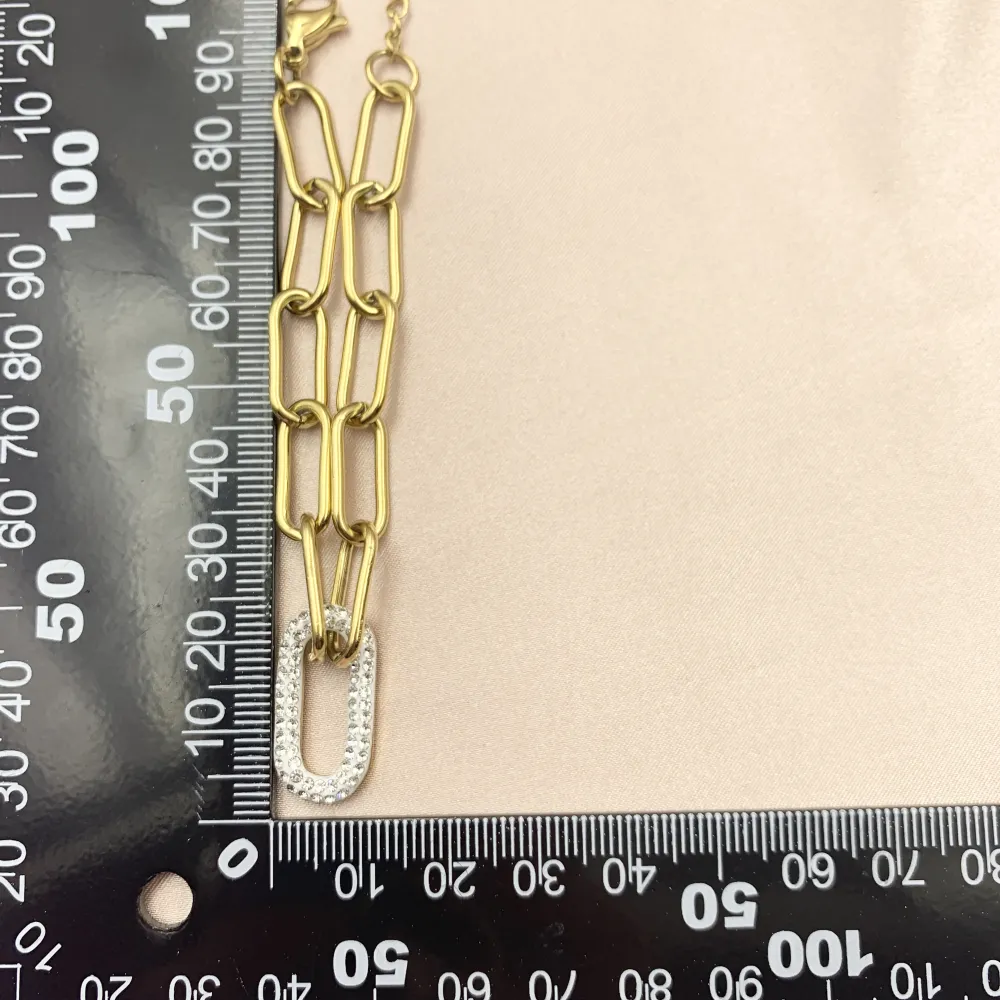 BAC7070-Ovale Piccolo-Bracciale in Acciaio - BAC7070-Ovale Piccolo-Bracciale in Acciaio