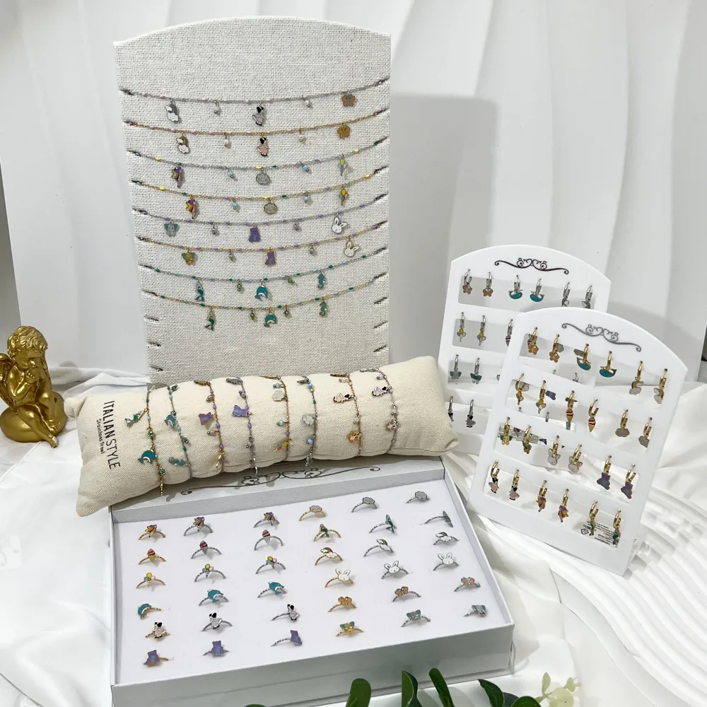 Soggetti Smaltati Favola-Bracciale in Acciaio - BAC-736-26