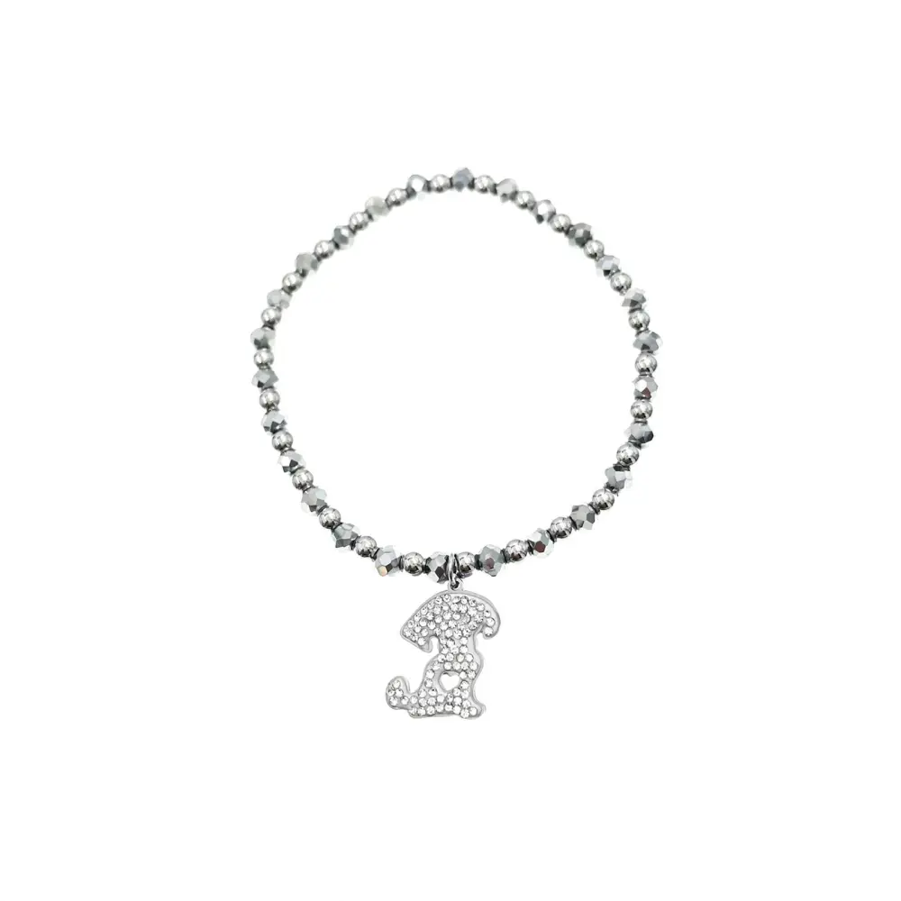 Cane-Bracciali Tris Elastici in Acciaio - BAE-413-079