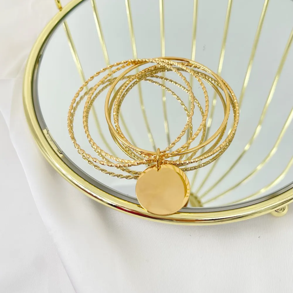 Tondo-Bracciali Multifili Rigidi in Acciaio - BAR-103-AA3365B 3366