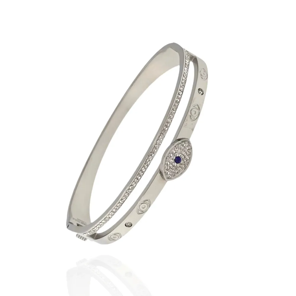 Occhio -Bracciale Rigido in Acciaio - BAR-413-1181