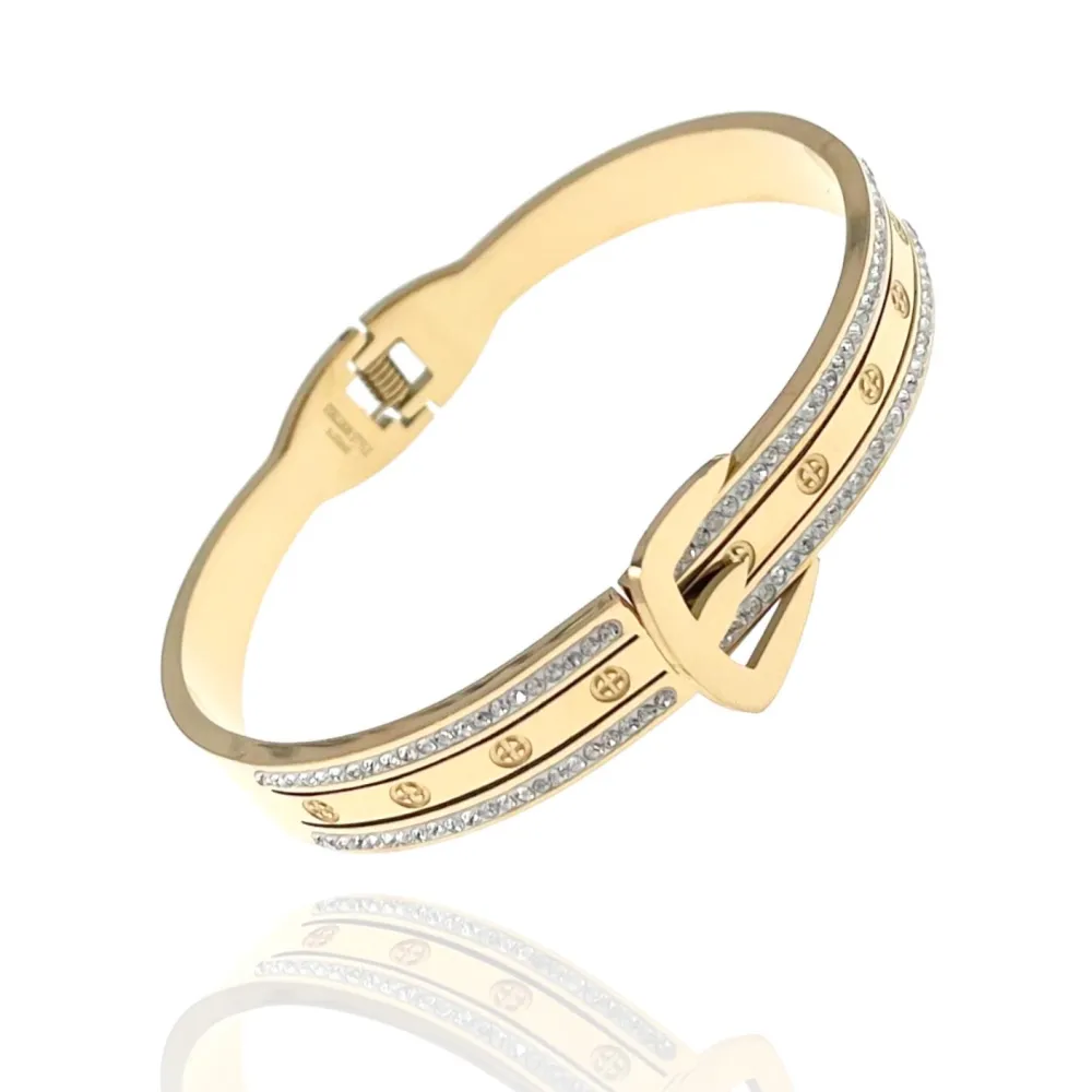 Cintura-Bracciale Rigido in Acciaio - BAR-413-2056