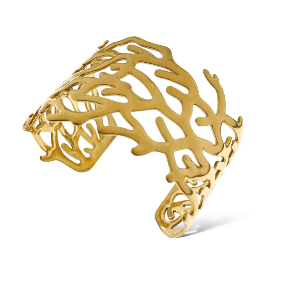 Corallo -Bracciale Rigido in Acciaio - BAR-413-280