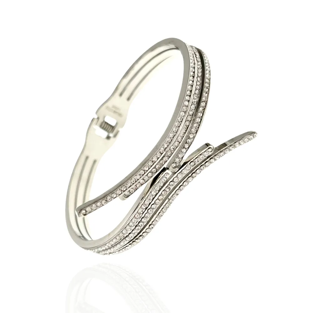 Ale-Bracciale Rigido in Acciaio - BAR-413-S1289