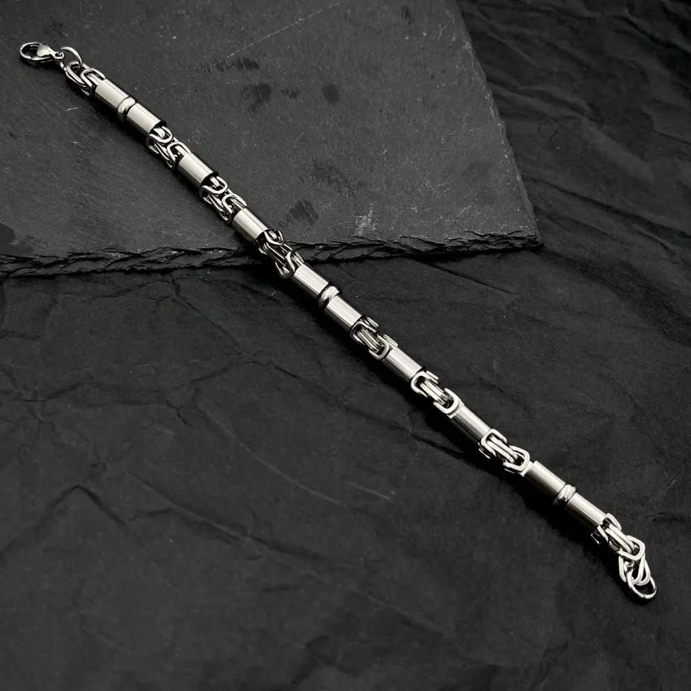 Catena-Bracciale Uomo in Acciaio - BAU-208-298-1