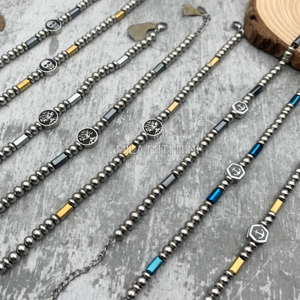 BAU600-A68-Albero della Vita-Bracciale Unisex in Acciaio - BAU600-A68-Albero della Vita-Bracciale Unisex in Acciaio