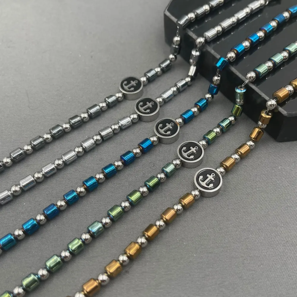 A’ncora-Bracciale in Acciaio da Uomo - BAU-600-B122