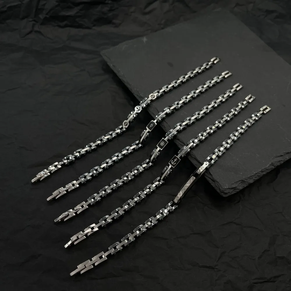 Àncora-Bracciale Uomo in Acciaio - BAU-600-B158S