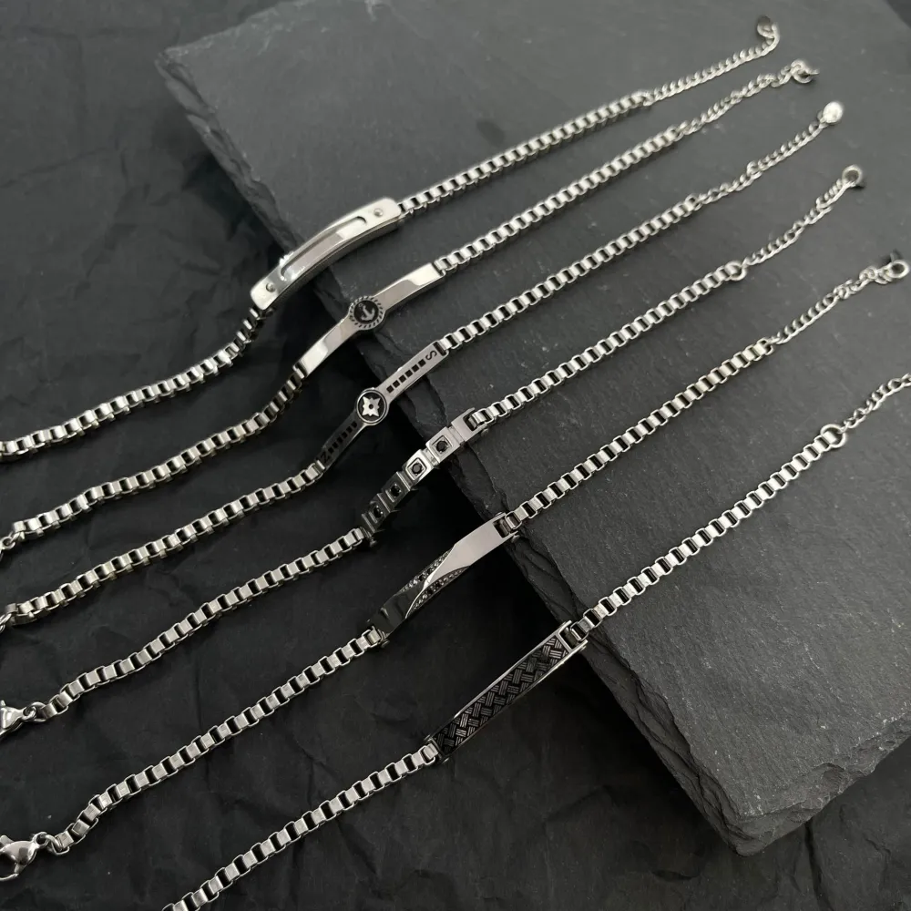 Fantasia -Bracciale Uomo in Acciaio - BAU-600-B167