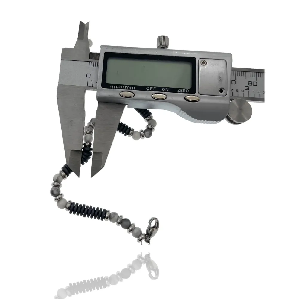 Pietrine-Bracciale in Acciaio da Uomo - BAU-600-B172