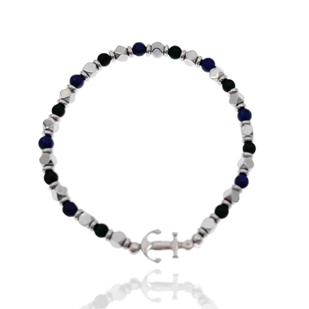 A’ncora-Bracciale Elastico in Acciaio - BAU-600-H189