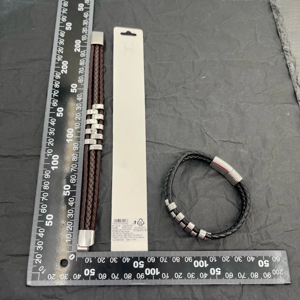 Semplice-Bracciale da Uomo in Acciaio - BAU-720-26