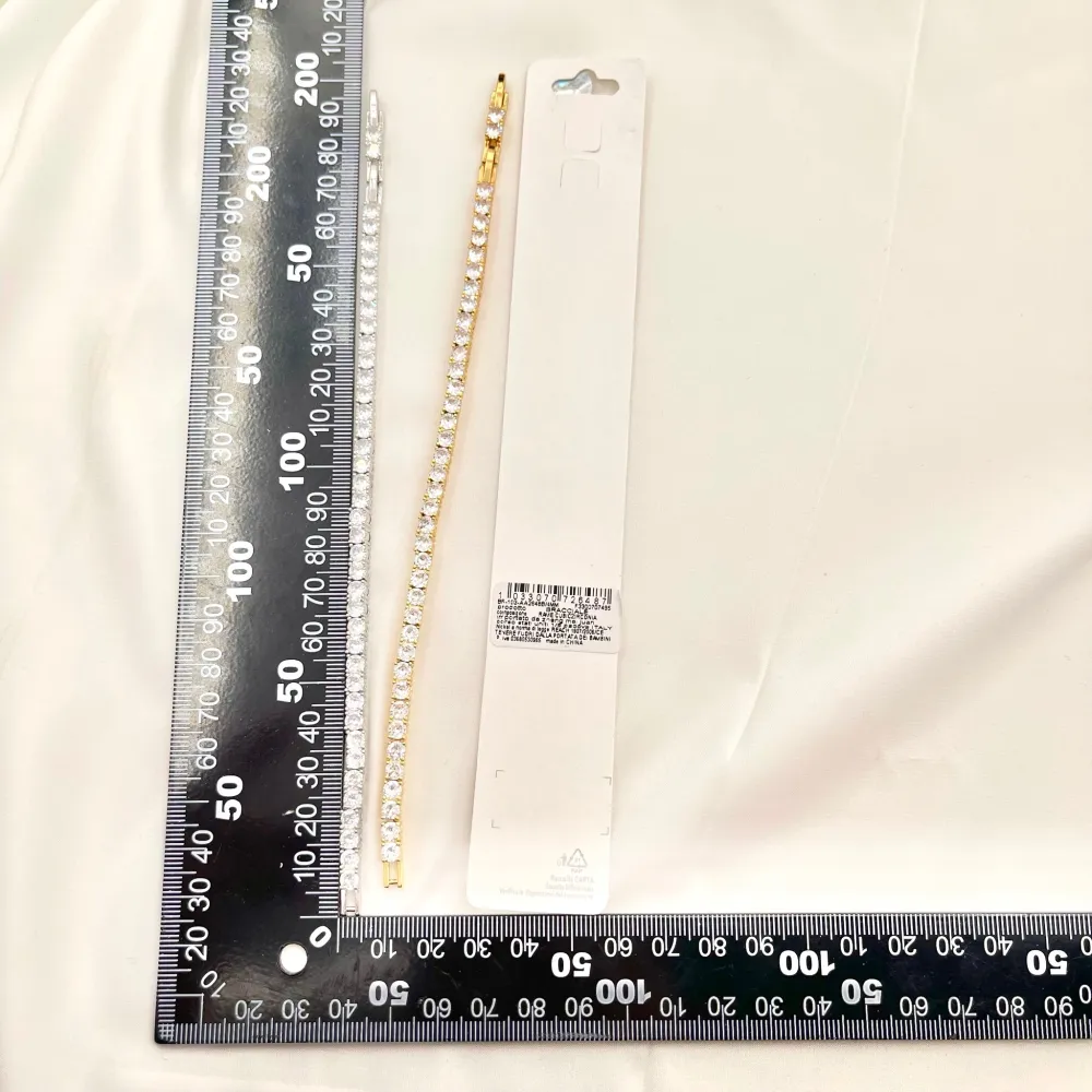 Tennis 4mm-Bracciale con Cubic Zirconia - BMZ-103-AA2648B 4mm