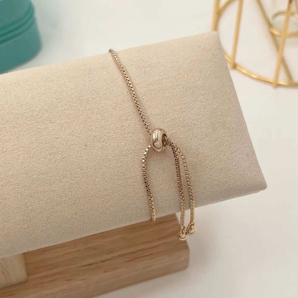 Tennis Cipollina-Bracciale Regolabile in Ottone e Zirconia - BMZ-109-162