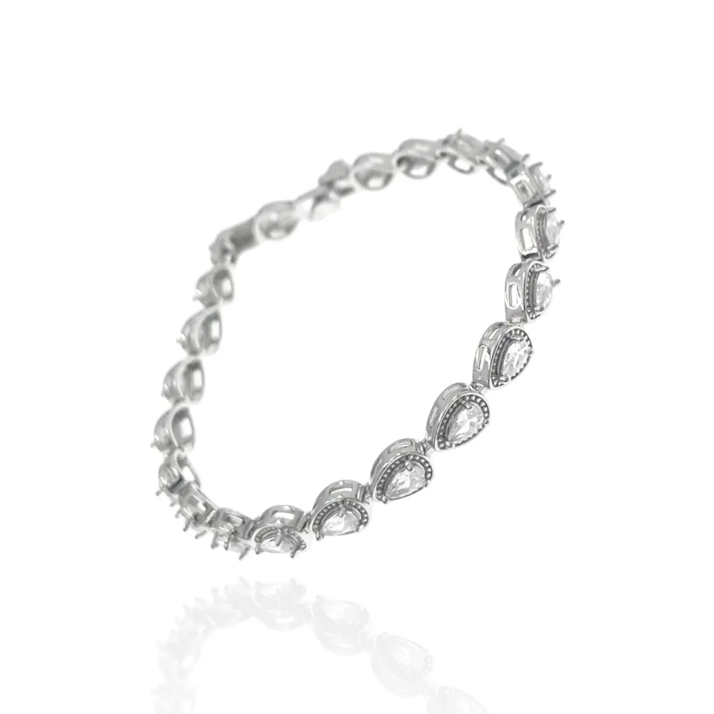 Goccia -Bracciale con Zirconia - BMZ-109-L17
