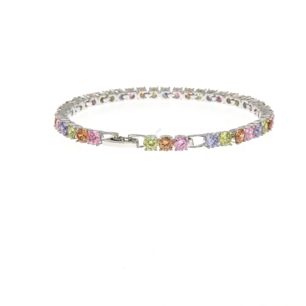 BMZ6583-Tennis 4mm-Bracciale con Zirconia Xuping - BMZ6583-Tennis 4mm-Bracciale con Zirconia Xuping