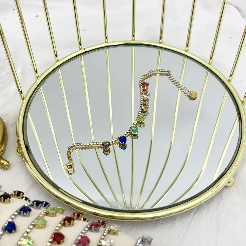 Tennis con Cuore-12Pz Bracciali in Acciaio - BPA-103-AA2562B