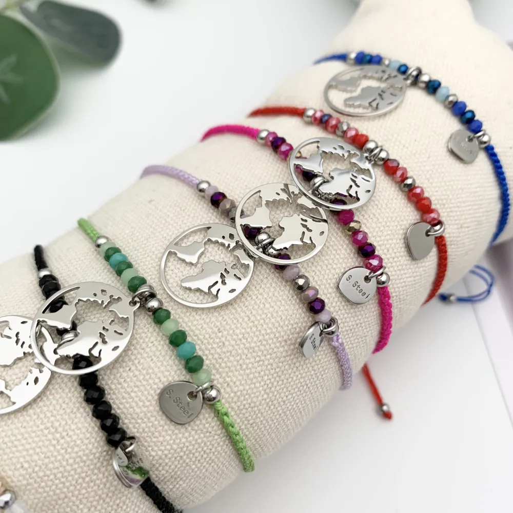 12Pz Bracciali in Acciaio Regolabili + Cuscino in Omaggio - BPA104-649