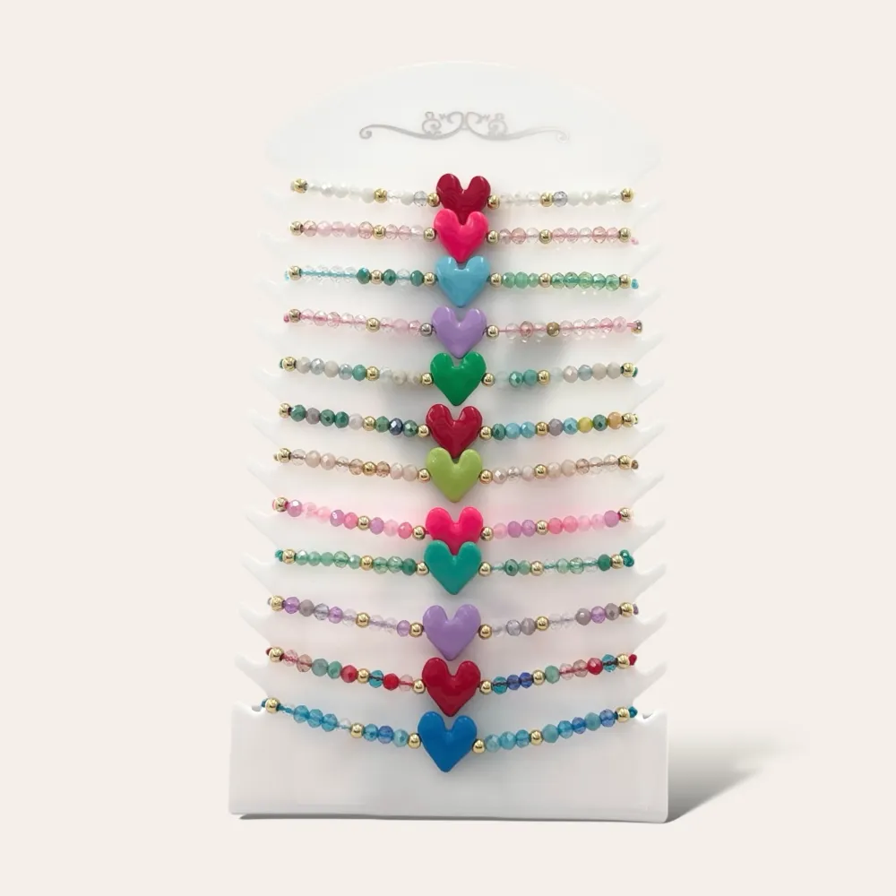 Perline -12pz Bracciali con Elastico - BPM-191-156