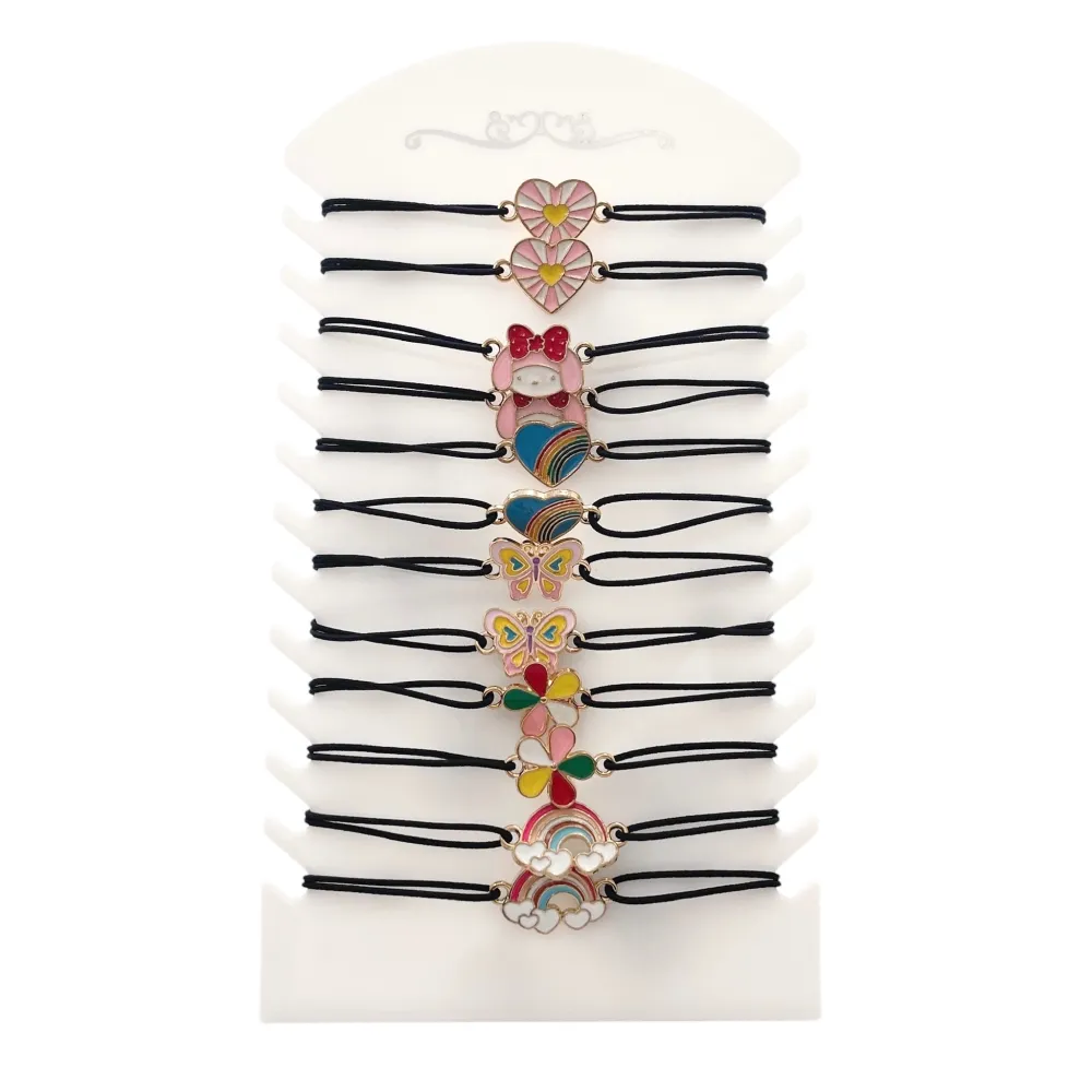 Mix Modelli -12pz Bracciali con Elastico - BPM-191-158