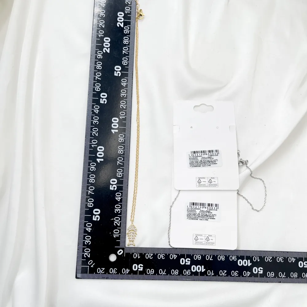 Lisca di Pesce-Collana Girocollo in Acciaio - CAC-103-5093N