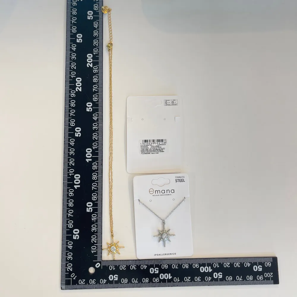 Croce Stella-Collana Girocollo in Acciaio - CAC-103-AA5419N