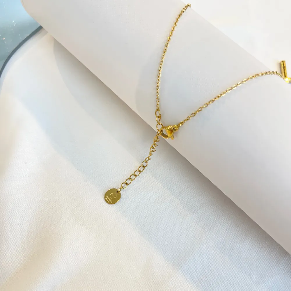 Quadrifoglio-Collana Girocollo in Acciaio - CAC-103-AA5629N