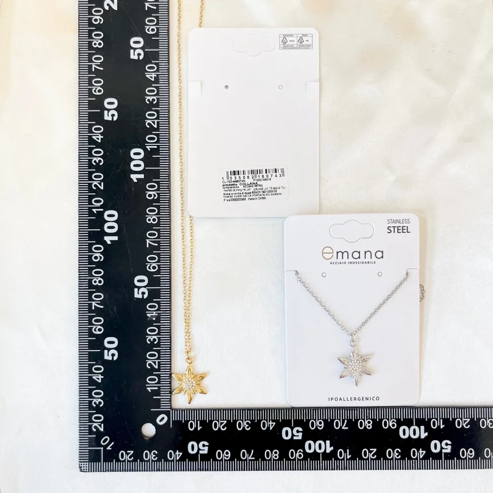 Fiore-Collana Girocollo in Acciaio - CAC-103-AA6074N