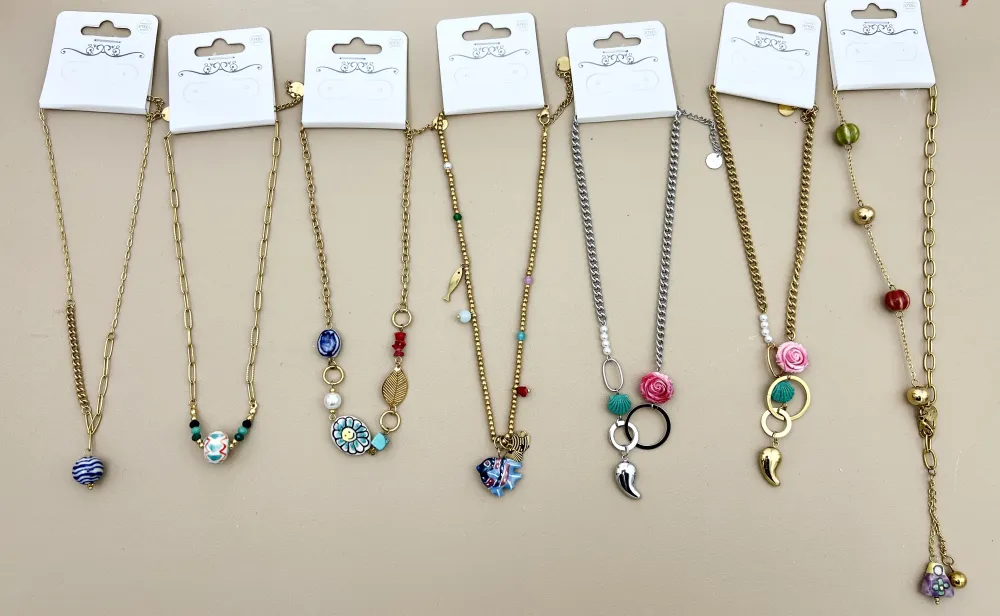 Modelli Varie-Collana Corta in Acciaio - CAC-103-An