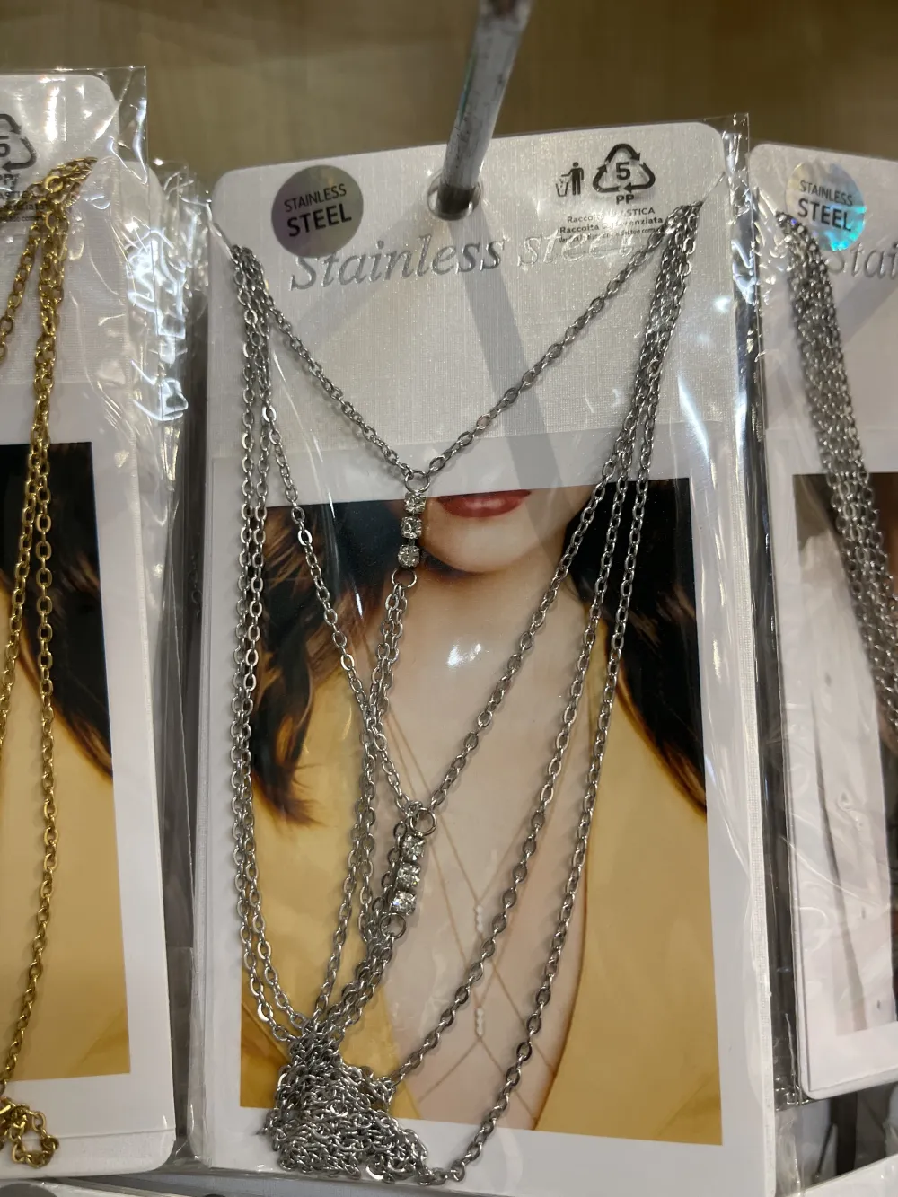 Punto Luce-Catena da Corpo in Acciaio - CAC-413-050