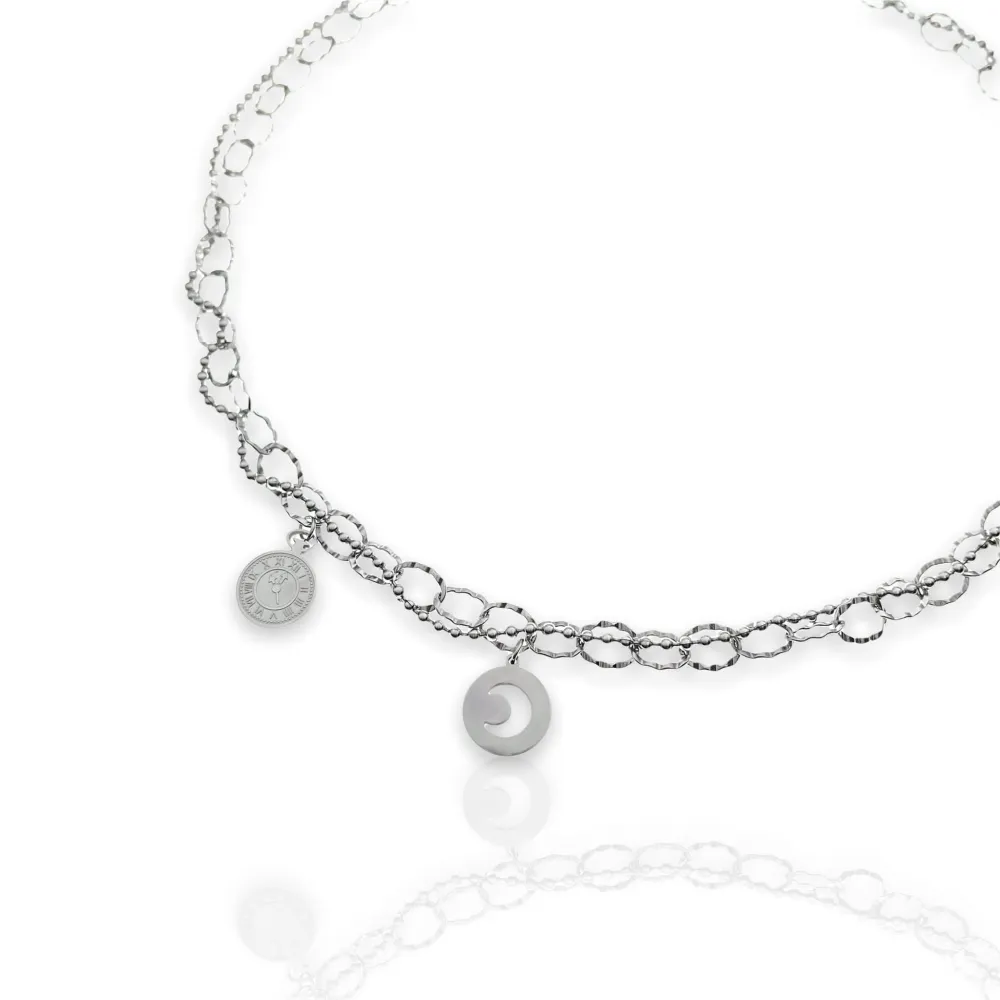 Favola-Collana Corta in Acciaio - CAC-413-2181