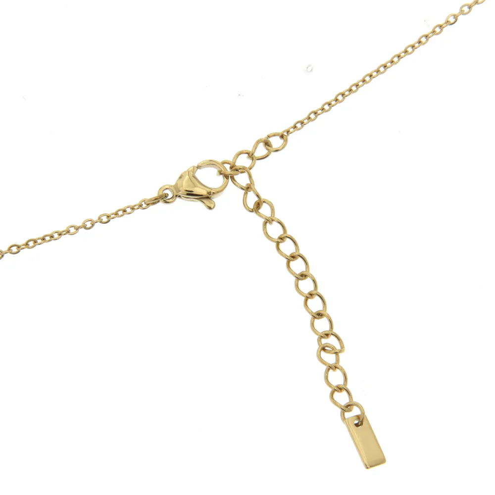 CAC413-2329-Cuore I Love You -  Collana Fine in Acciaio - CAC413-2329-Cuore I Love You -  Collana Fine in Acciaio